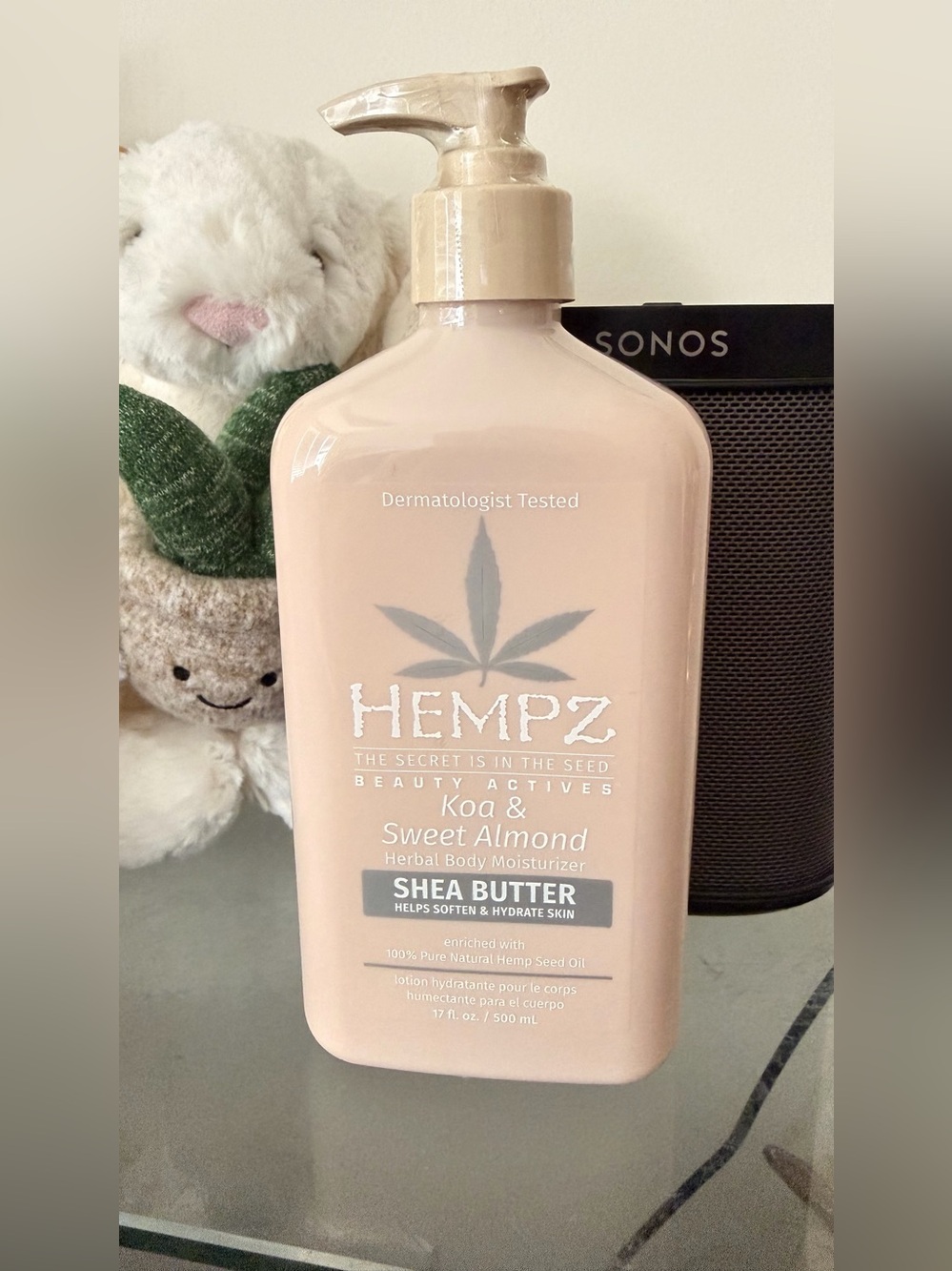 New Hempz Koa & Sweet Almond Herbal Body Moisturizer - 500ml